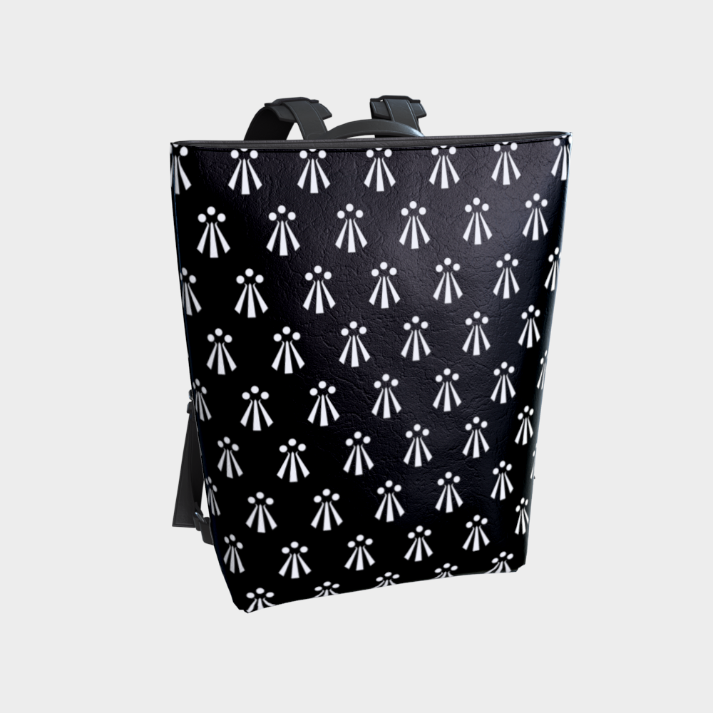 Ermine Vegan Leather Backpack