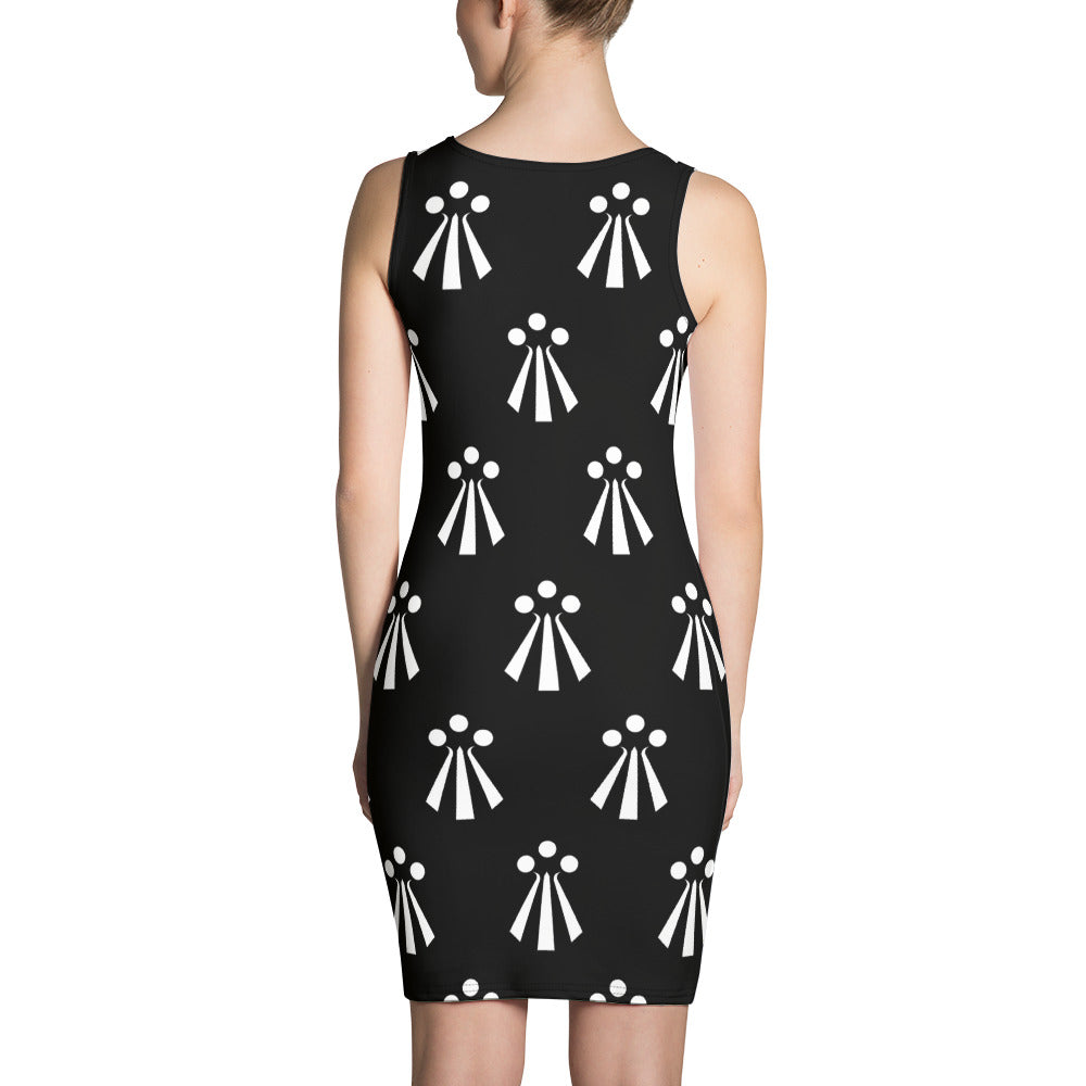 Black Ermine Dress