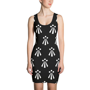 Black Ermine Dress