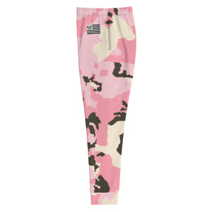 Pink camo online joggers