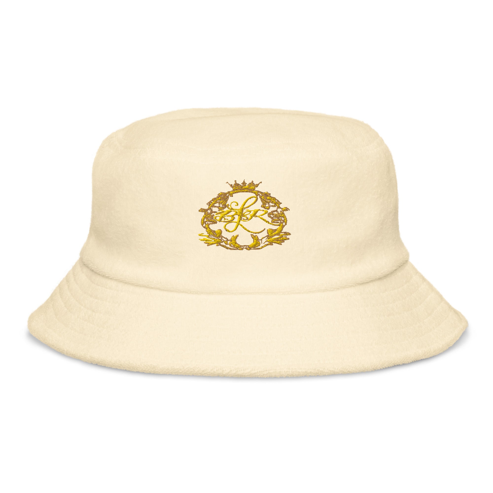 NEW! Wyeth yellow terry cloth bucket buy hat